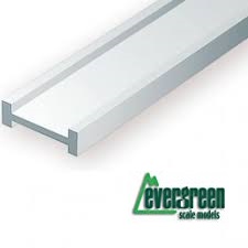 Vigas en I  4.8 x 2.375 x 0.35 x 0.575 x 350mm. 3Unidades